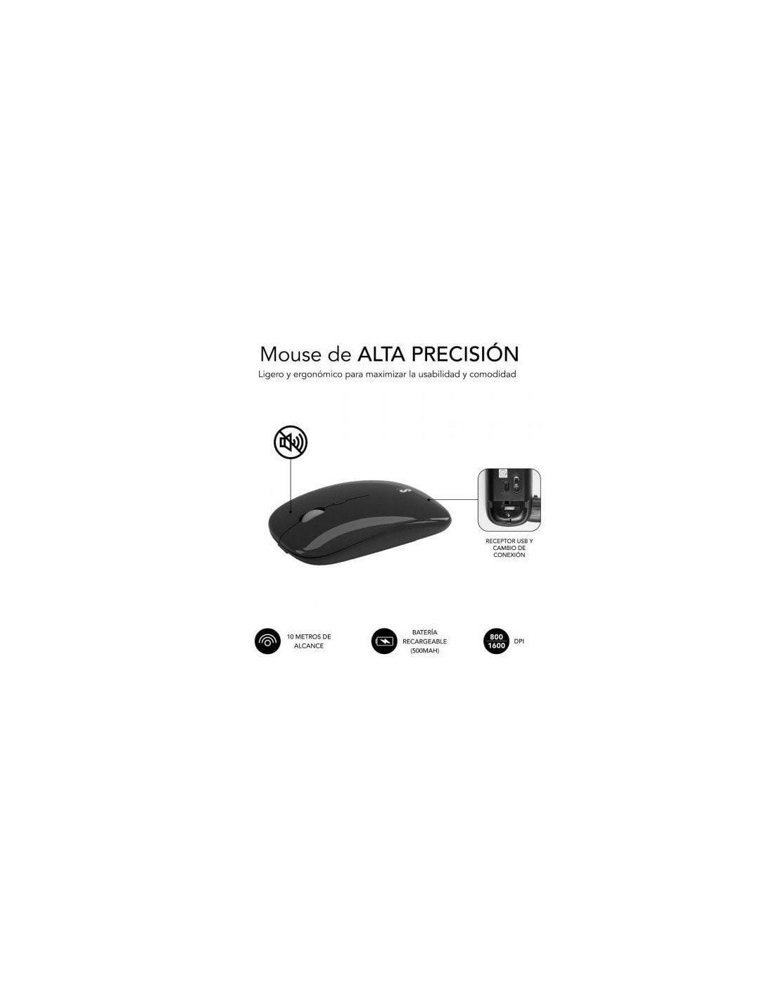 Teclado y Ratón Inalámbrico Subblim Combo Dual Prestige Extendido