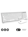 Teclado y Ratón Inalámbrico Subblim Combo Dual Prestige Extendido, Bla
