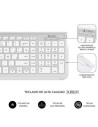 Teclado y Ratón Inalámbrico Subblim Combo Dual Prestige Extendido, Bla