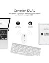 Teclado y Ratón Inalámbrico Subblim Combo Dual Prestige Extendido, Bla