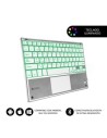 Teclado Compacto Inalámbrico Subblim SMBT50, Plata | El Ocio Virtual