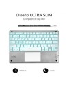 Teclado Compacto Inalámbrico Subblim SMBT50, Plata | El Ocio Virtual