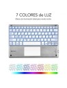 Teclado Compacto Inalámbrico Subblim SMBT50, Plata | El Ocio Virtual