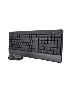 Teclado y Ratón Inalámbricos Trust Trezo | El Ocio Virtual