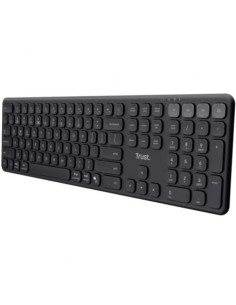 Teclado Compacto Inalámbrico Trust Vaiya | El Ocio Virtual