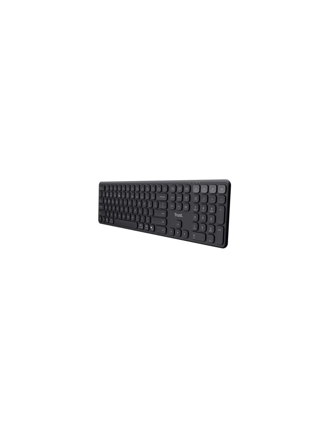 Teclado Compacto Inalámbrico Trust Vaiya | El Ocio Virtual