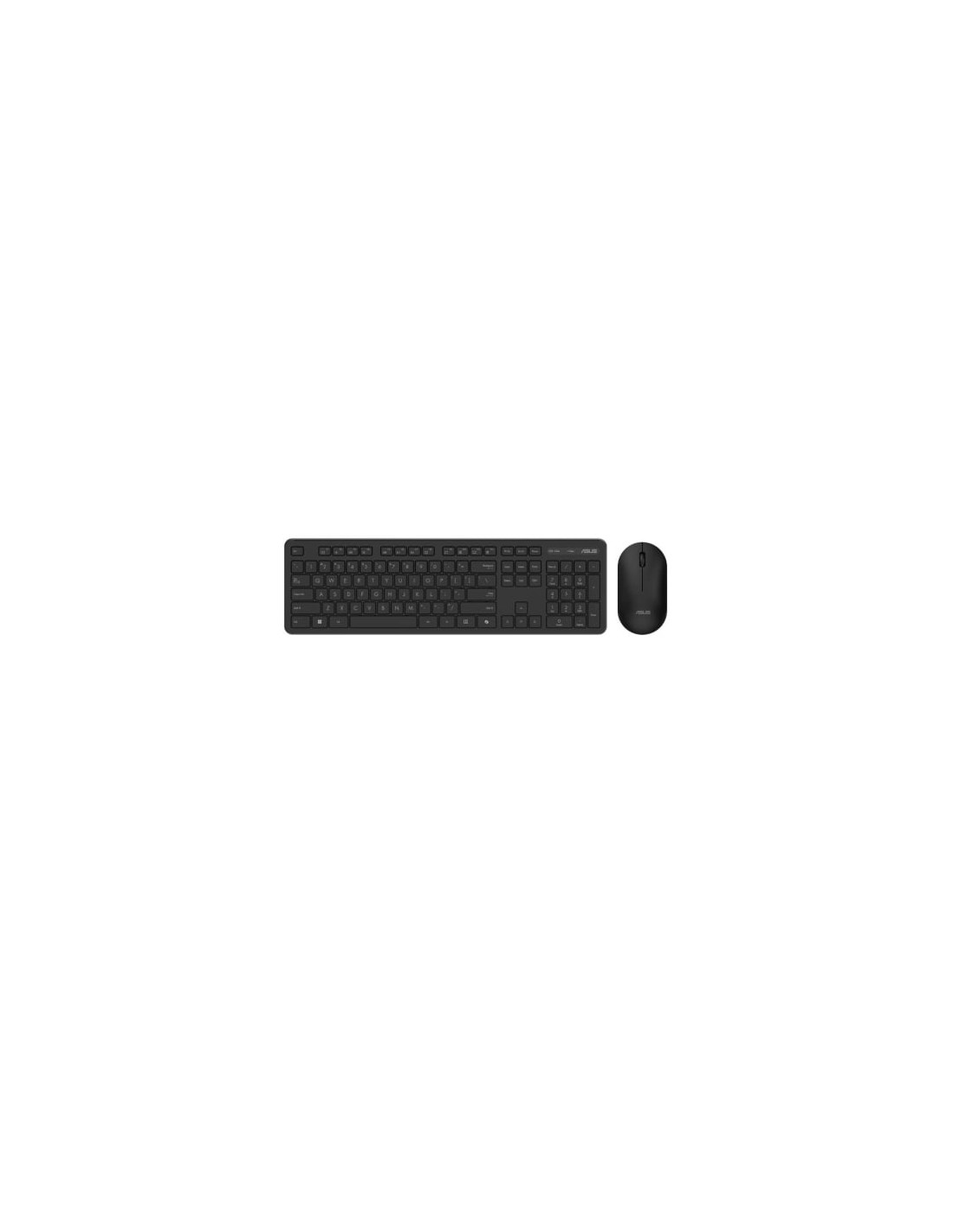 Teclado y Ratón Inalámbricos Asus CW100, Negro | El Ocio Virtual