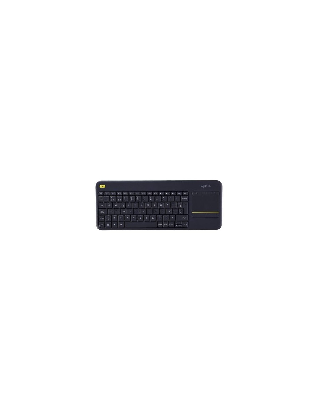 Teclado para Smart TV Logitech Wireless Touch K400 Plus