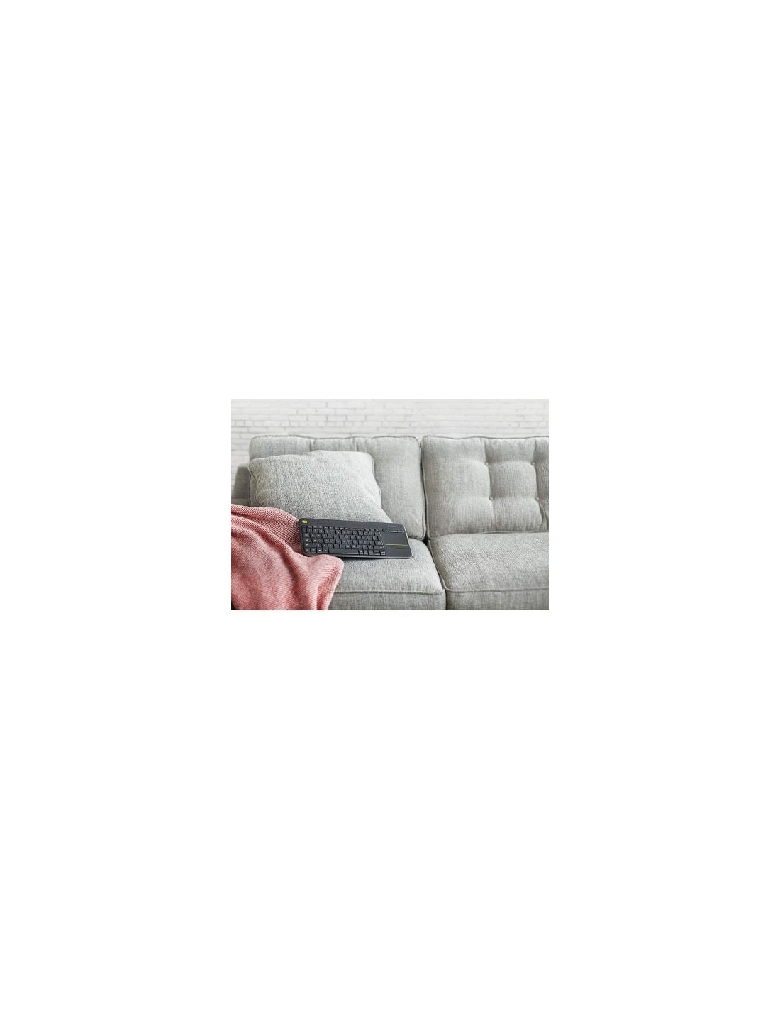 Teclado para Smart TV Logitech Wireless Touch K400 Plus