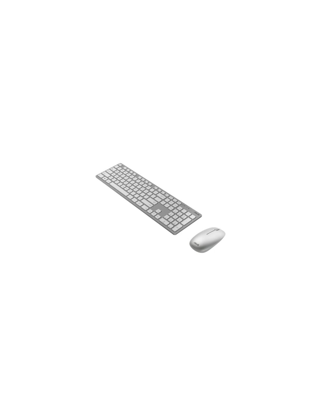 Teclado y Ratón Inalámbricos Asus W5000 Wireless, Blanco
