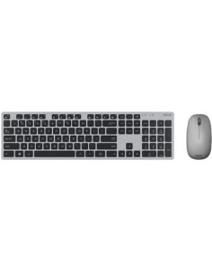 Teclado y Ratón Inalámbricos Asus W5000 Wireless, Gris
