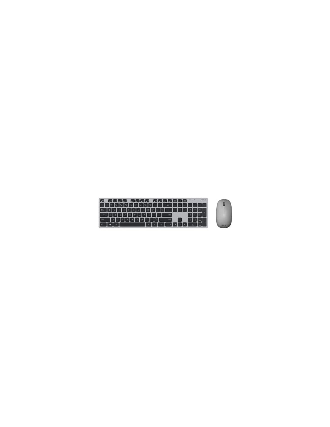 Teclado y Ratón Inalámbricos Asus W5000 Wireless, Gris