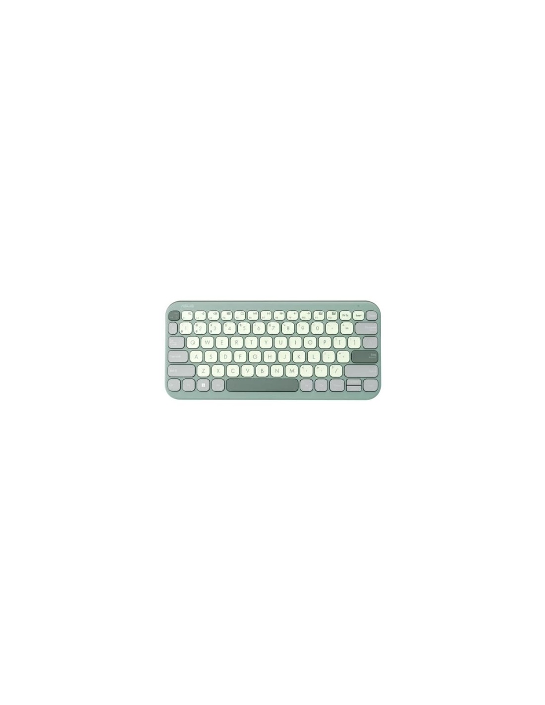 Teclado Inalámbrico Asus Marshmallow KW100, Verde | El Ocio Virtual