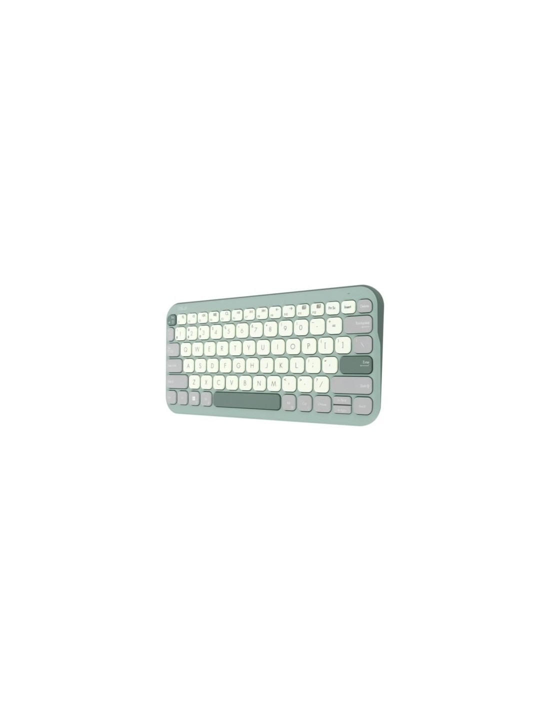 Teclado Inalámbrico Asus Marshmallow KW100, Verde | El Ocio Virtual