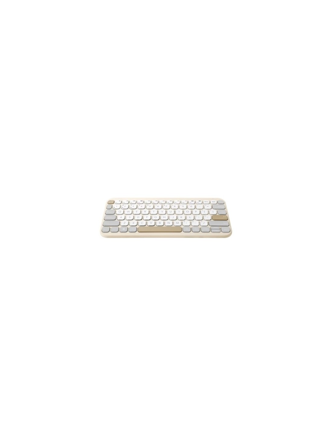 Teclado Inalámbrico Asus Marshmallow KW100, Beige | El Ocio Virtual