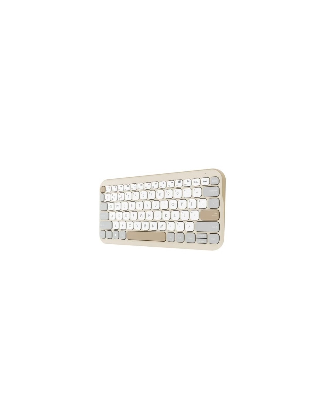 Teclado Inalámbrico Asus Marshmallow KW100, Beige | El Ocio Virtual