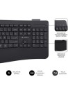 Teclado y Ratón Inalámbrico Subblim Combo Dual Office Prowave, Negro
