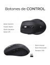 Teclado y Ratón Inalámbrico Subblim Combo Dual Office Prowave, Negro