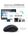 Teclado y Ratón Inalámbrico Subblim Combo Dual Office Prowave, Negro