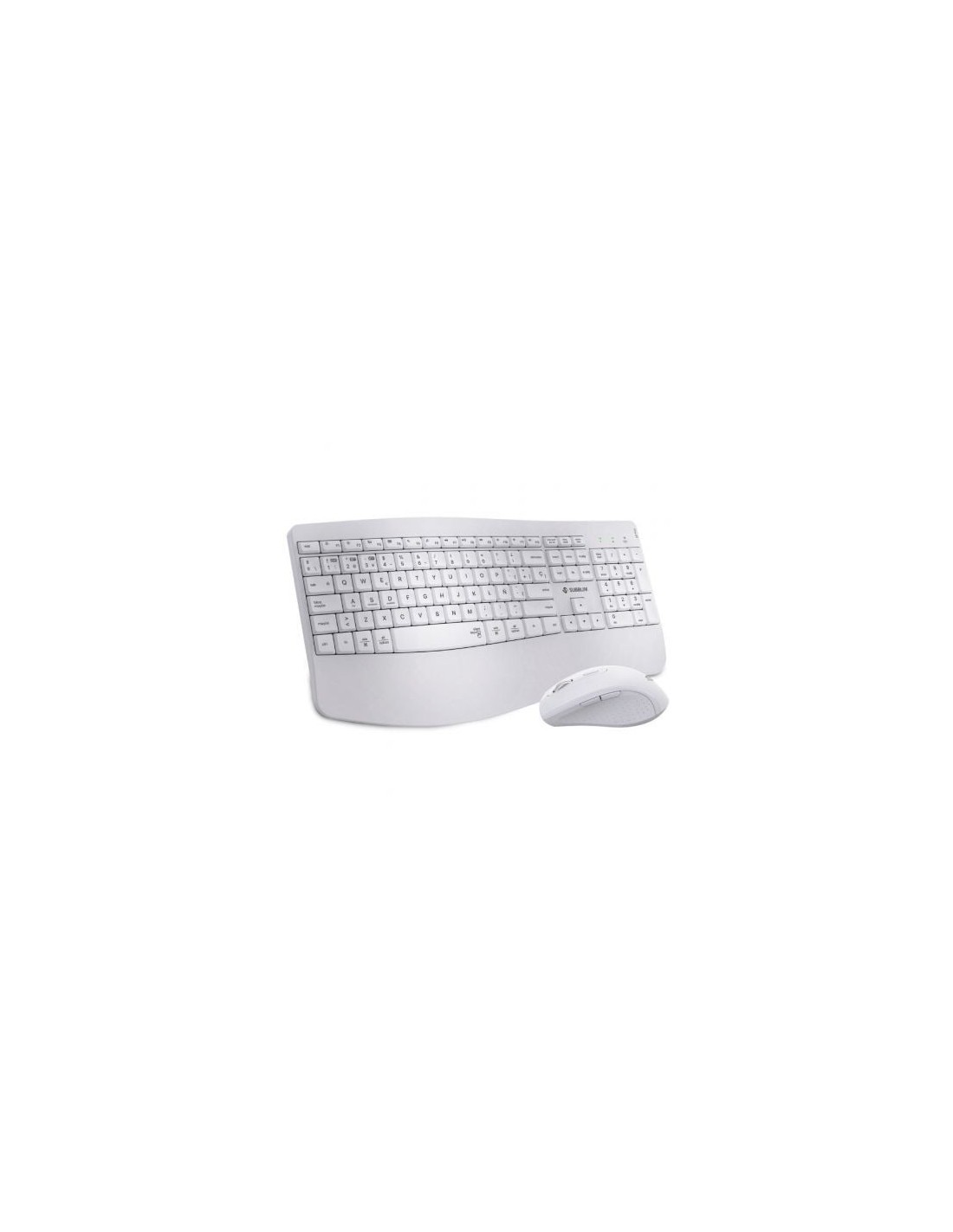Teclado y Ratón Inalámbrico Subblim Combo Dual Office Prowave, Blanco