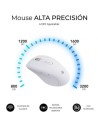 Teclado y Ratón Inalámbrico Subblim Combo Dual Office Prowave, Blanco