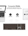 Teclado Inalámbrico Subblim Master, Gris y Negro | El Ocio Virtual