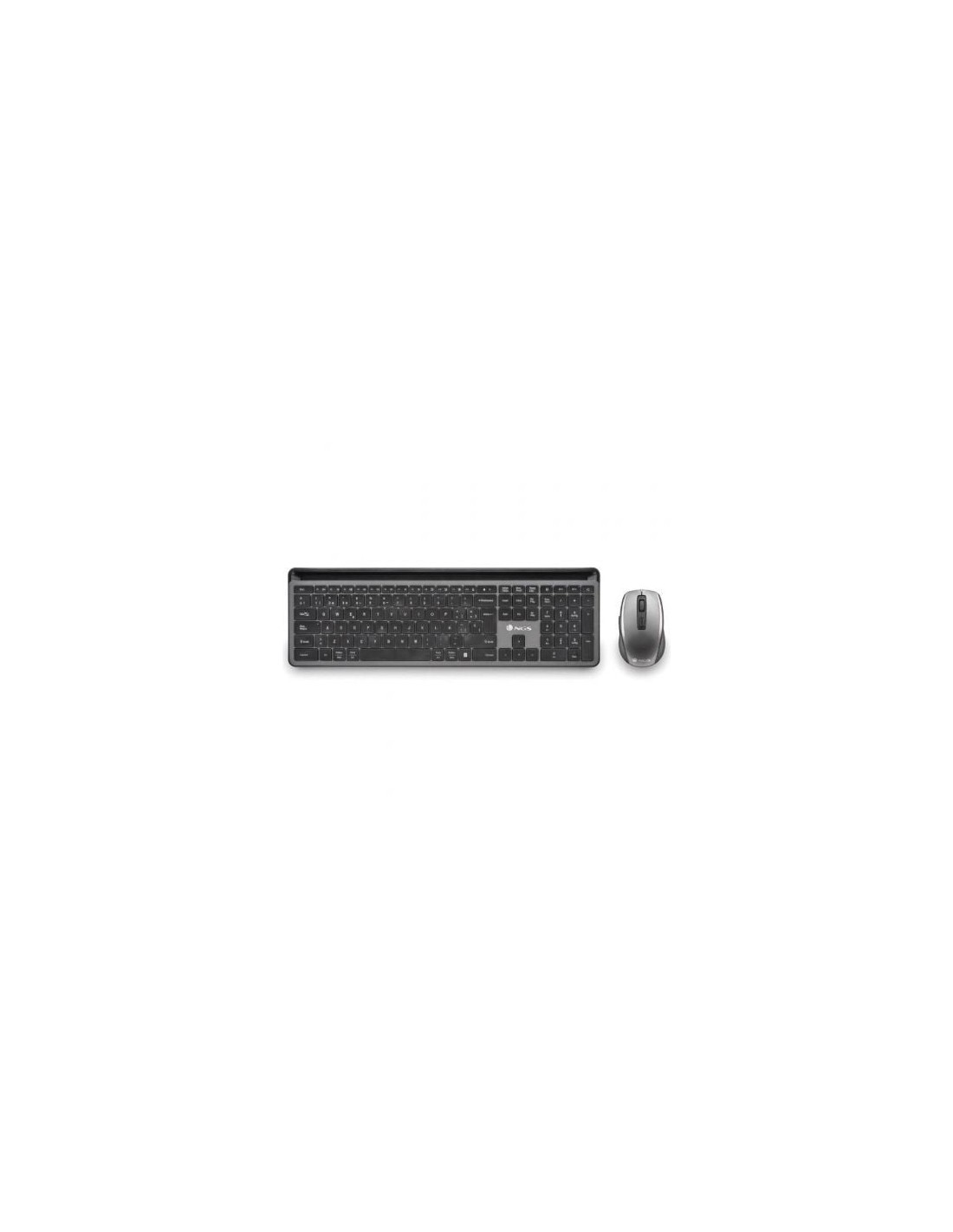 Teclado y Ratón Inalámbricos NGS Eclipse KIT | El Ocio Virtual