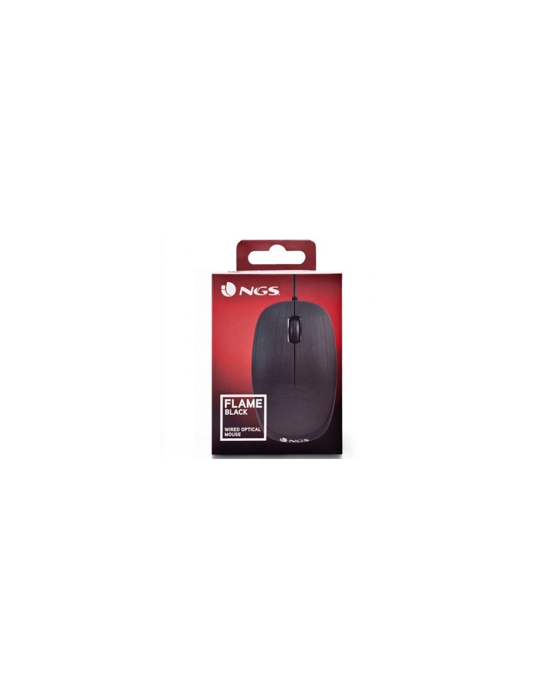 Ratón NGS Flame, Hasta 1000 DPI | El Ocio Virtual