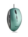 Ratón Ergonómico NGS Moth Ice, Hasta 1600 DPI, Verde Hielo