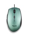 Ratón Ergonómico NGS Moth Ice, Hasta 1600 DPI, Verde Hielo