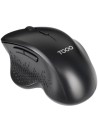 Ratón Ergonómico Inalámbrico TooQ TQMWG-1105-B, Hasta 1600 DPI