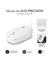 Ratón Inalámbrico Subblim Business Plus Silencioso, Hasta 1200 DPI, Bl