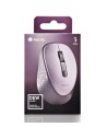 Ratón Inalámbrico NGS Dew Lilac, Hasta 1600 DPI, Lila