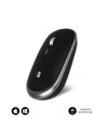 Ratón Mini Inalámbrico Subblim Wireless Mini, Hasta 1600 DPI, Gris Esp