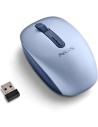 Ratón Ergonómico Inalámbrico NGS Fog Dual FOGDUALBLUE Silencioso, Hast