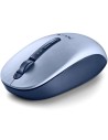 Ratón Ergonómico Inalámbrico NGS Fog Dual FOGDUALBLUE Silencioso, Hast