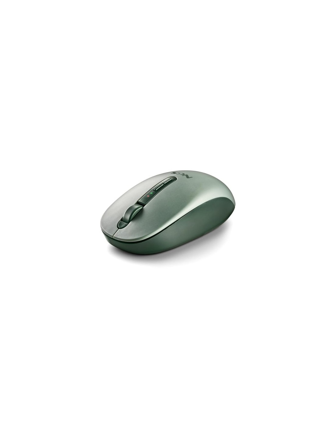 Ratón Ergonómico Inalámbrico NGS Fog Dual FOGDUALGREEN Silencioso, Has
