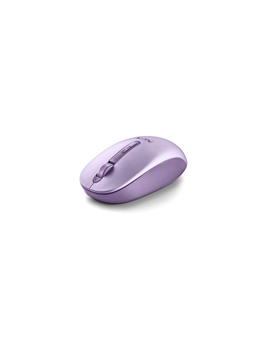 Ratón Ergonómico Inalámbrico NGS Fog Dual FOGDUALPURPLE Silencioso, Ha