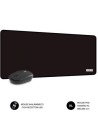 Set Ratón Inalámbrico y Alfombrilla Subblim Harmony Black, hasta 1200 