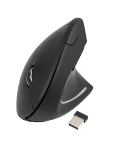 Ratón Vertical Inalámbrico TooQ TQMWG-1104-B, Hasta 3200 DPI