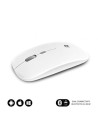 Ratón Inalámbrico Subblim Dual Flat, Batería recargable, Hasta 1600 DP