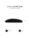 Ratón Inalámbrico Subblim Dual Flat, Batería recargable, Hasta 1600 DP