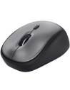 Ratón Mini Inalámbrico Trust Yvi+ Silent, Hasta 1600 DPI, Negro