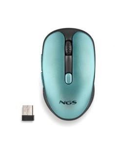 Ratón Inalámbrico NGS Evo Rust, Batería recargable, Hasta 1600 DPI, Ve