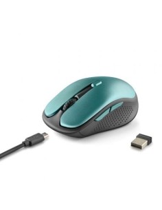 Ratón Inalámbrico NGS Evo Rust, Batería recargable, Hasta 1600 DPI, Ve 2