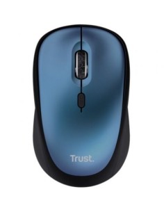 Ratón Mini Inalámbrico Trust Yvi+ Silent, Hasta 1600 DPI, Azul 2