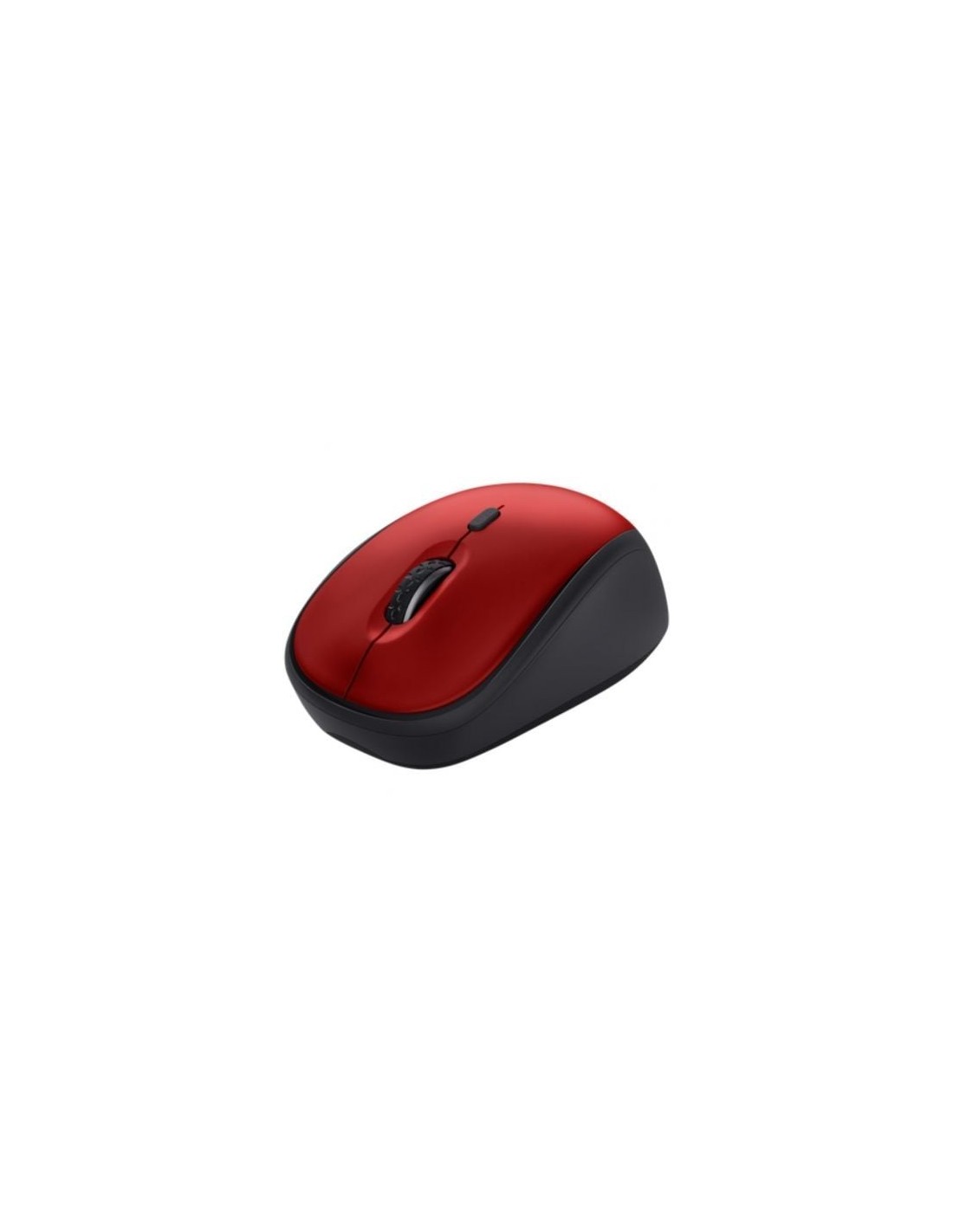 Ratón Mini Inalámbrico Trust Yvi+ Silent, Hasta 1600 DPI, Rojo