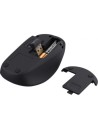 Ratón Mini Inalámbrico Trust Yvi+ Silent, Hasta 1600 DPI, Rojo