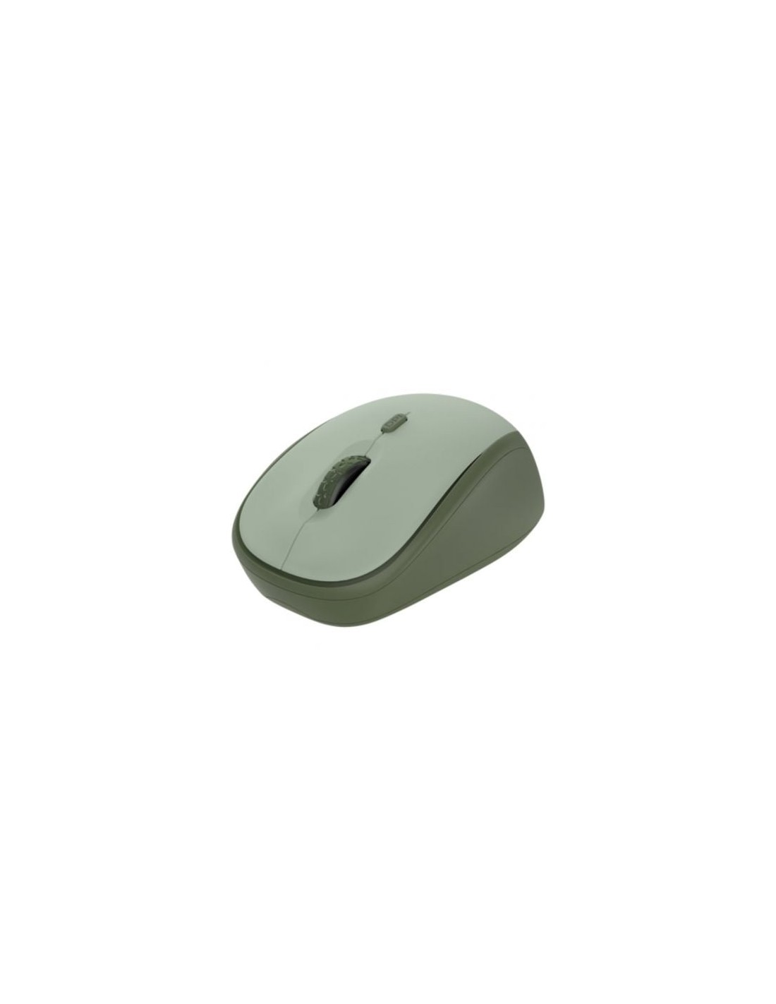Ratón Mini Inalámbrico Trust Yvi+ Silent, Hasta 1600 DPI, Verde