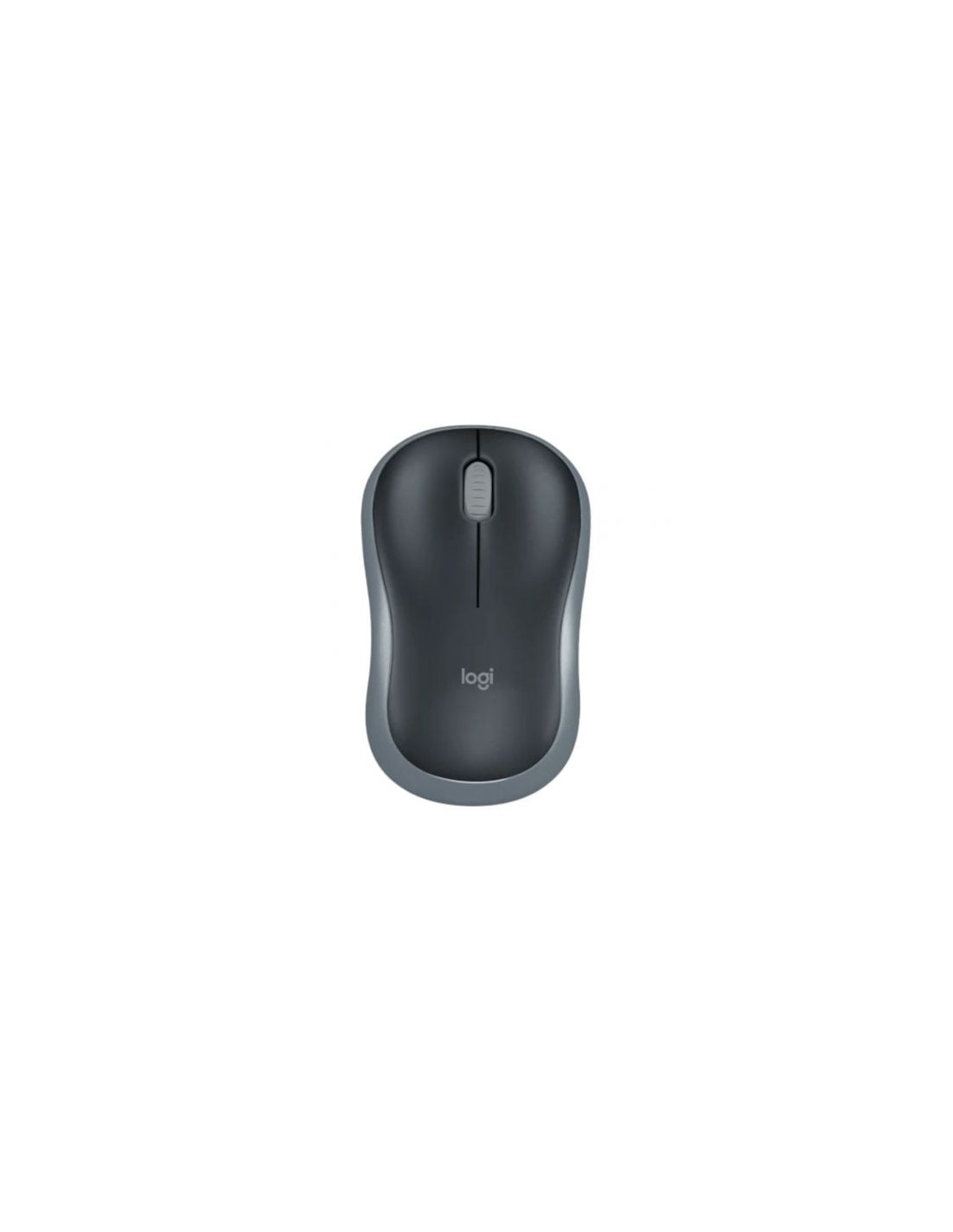 Ratón Inalámbrico Logitech M185, Hasta 1000 DPI, Gris